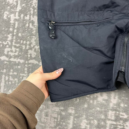 VINTAGE Y2K QUIKSILVER SURF GILET JACKET BLACK