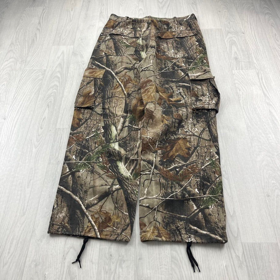 VINTAGE REALTREE BAGGY CAMO CARGO TROUSERS