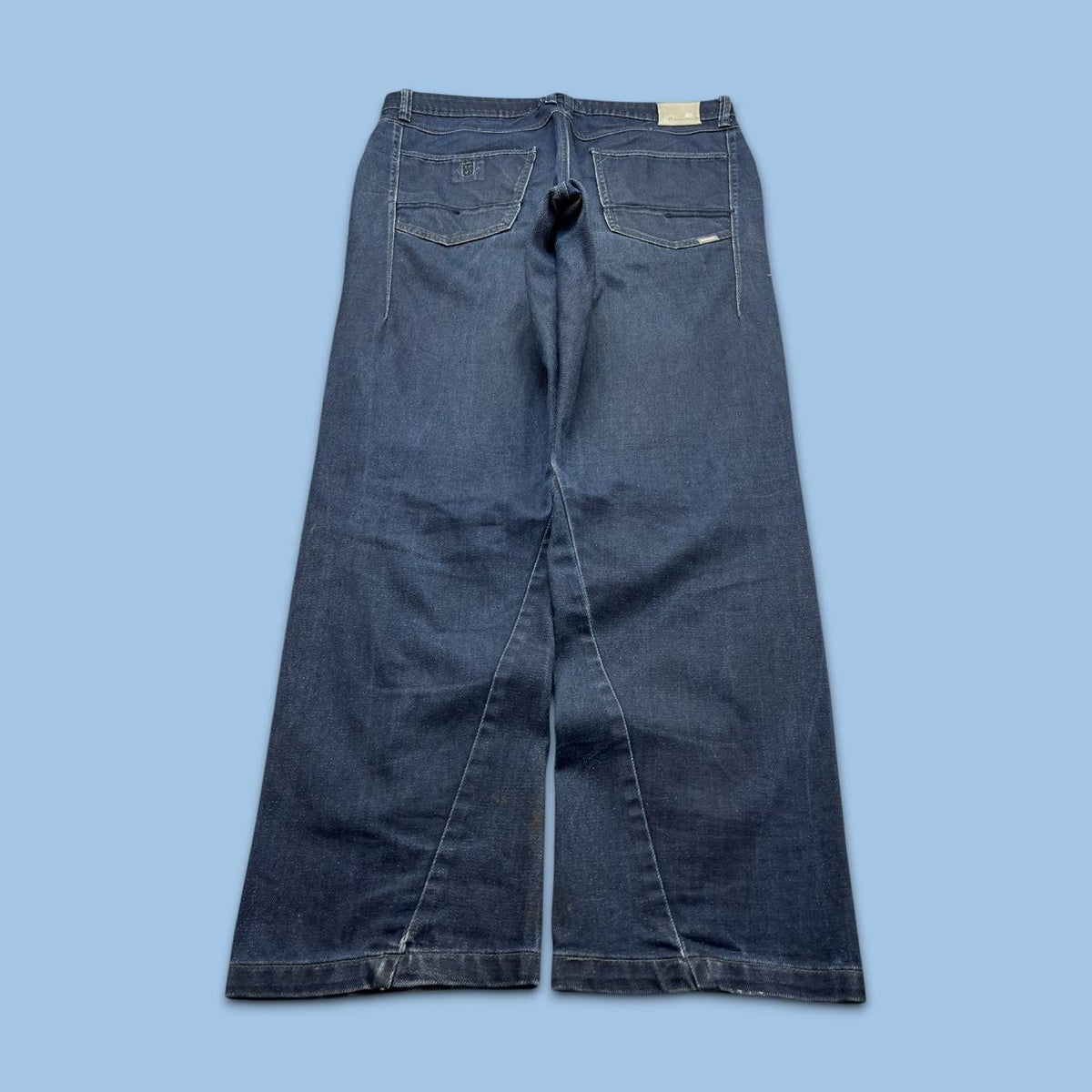 VINTAGE Y2K BENCH STRAIGHT LEG JEANS NAVY