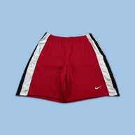 VINTAGE Y2K NIKE BAGGY BASKETBALL SPORT SHORTS RED