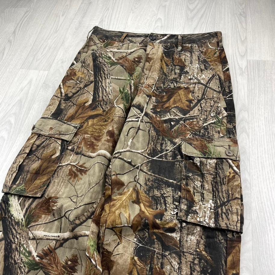 VINTAGE REALTREE BAGGY CAMO CARGO TROUSERS