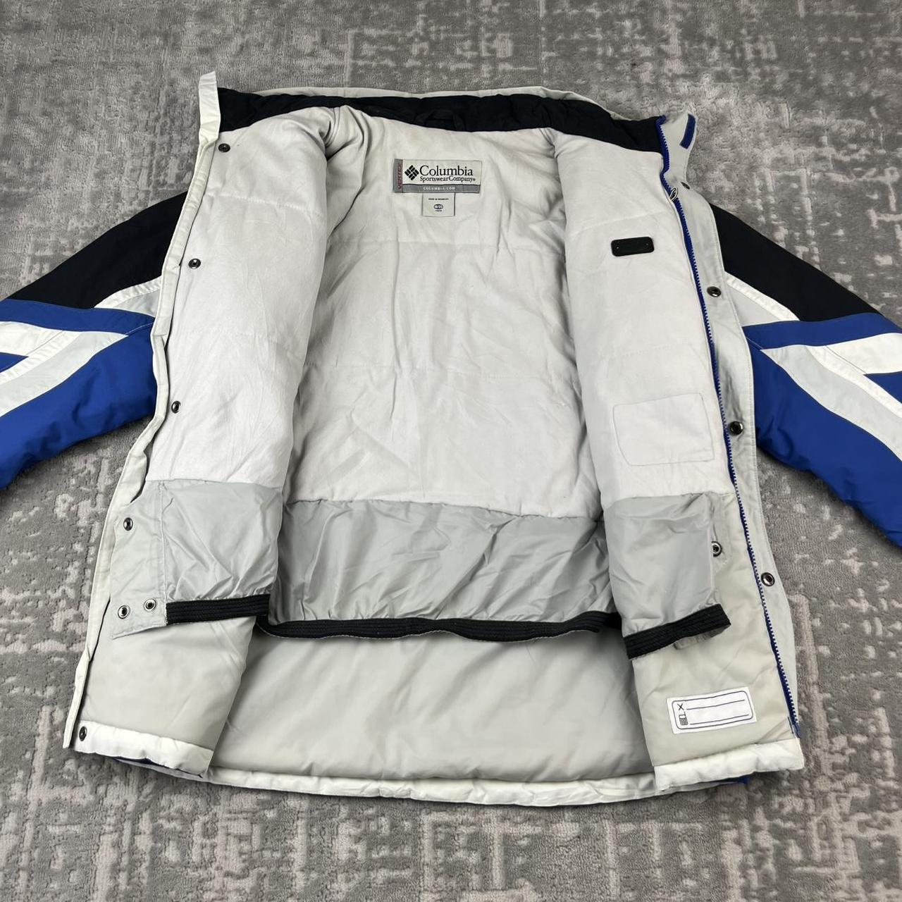 VINTAGE 00s COLUMBIA UTILITY SKI JACKET BLUE