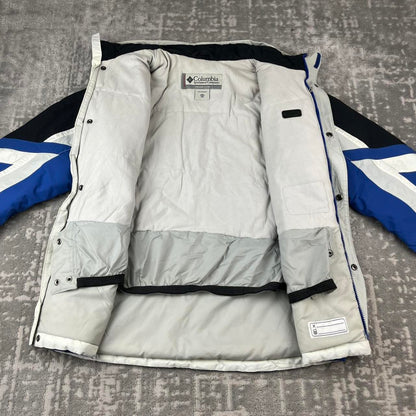 VINTAGE 00s COLUMBIA UTILITY SKI JACKET BLUE