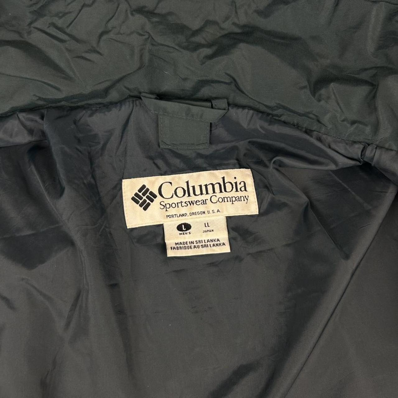 VINTAGE 00s COLUMBIA TECHNICAL HOODED UTILITY JACKET GREEN