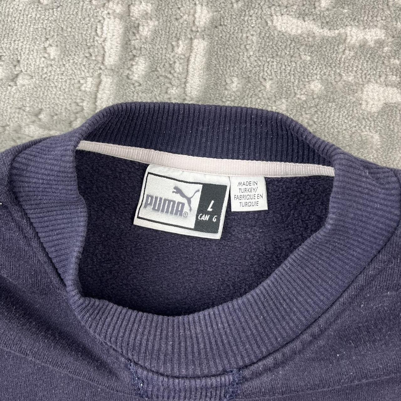 VINTAGE Y2K PUMA BOXY SWEATSHIRT NAVY