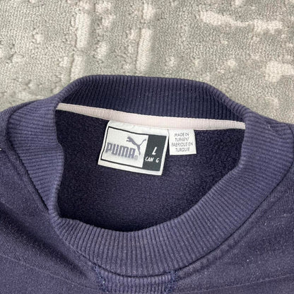 VINTAGE Y2K PUMA BOXY SWEATSHIRT NAVY