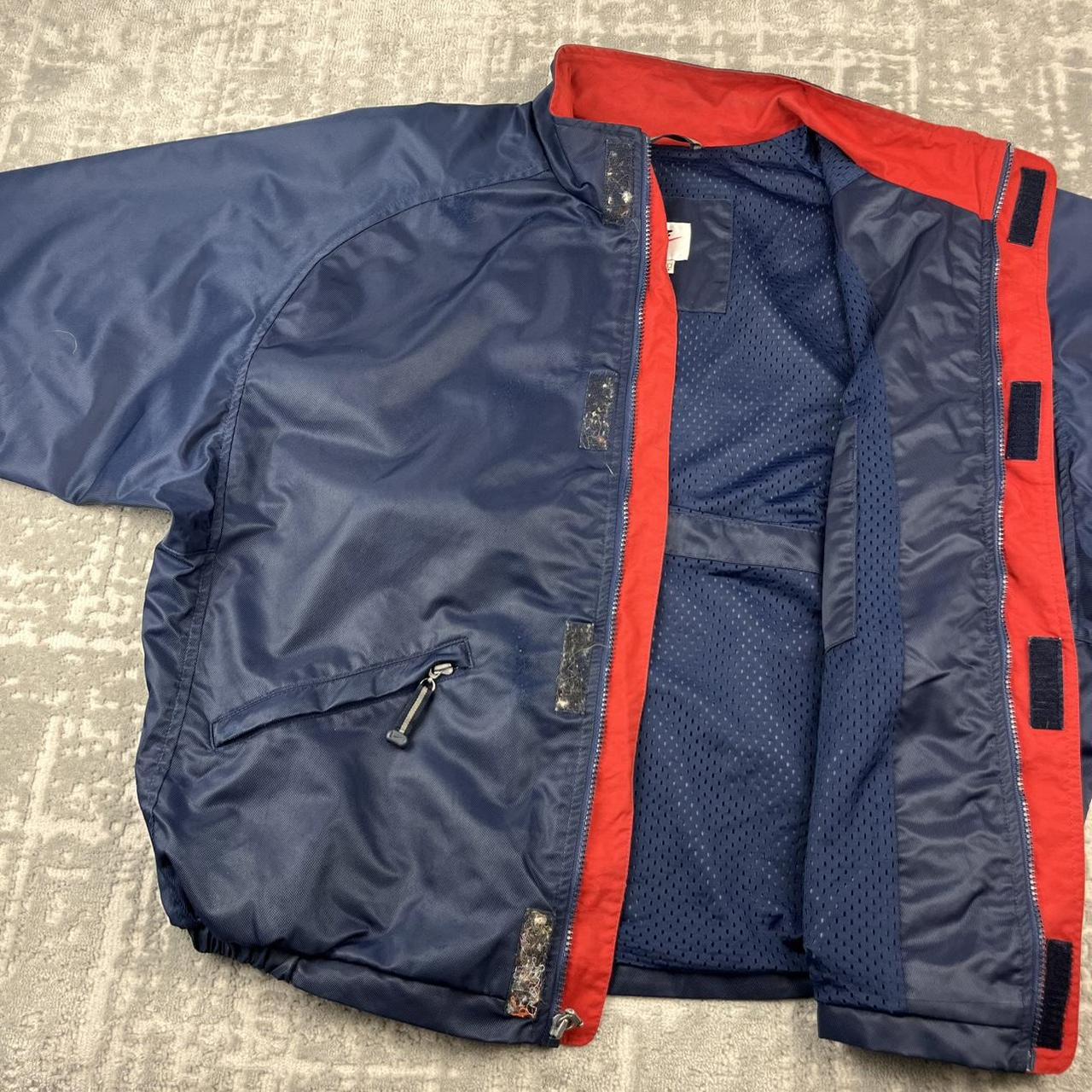 VINTAGE 90s NIKE WINDBREAKER JACKET NAVY