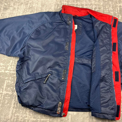 VINTAGE 90s NIKE WINDBREAKER JACKET NAVY