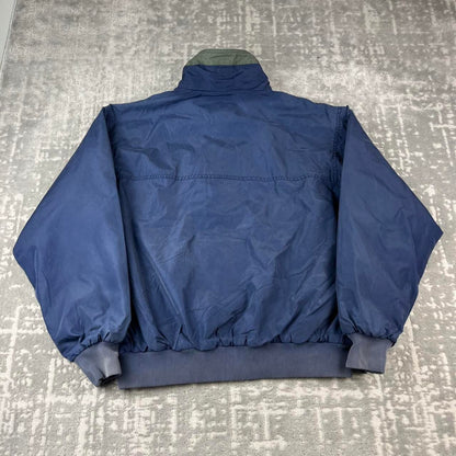 VINTAGE 00s COLUMBIA UTILITY BOMBER JACKET NAVY