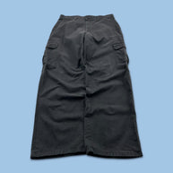 VINTAGE Y2K DICKIES 874 WIDE LEG CARGO TROUSERS BLACK