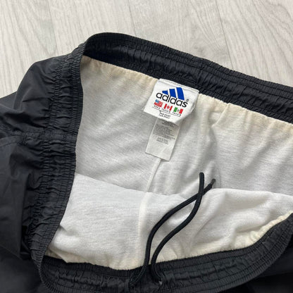VINTAGE Y2K ADIDAS BAGGY TRACKSUIT BOTTOMS BLACK