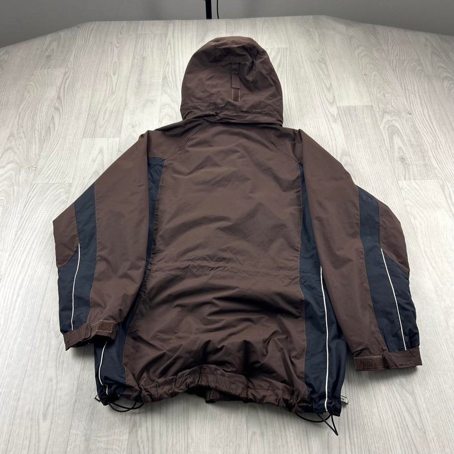 VINTAGE Y2K COLUMBIA TECHNICAL UTILITY SKI JACKET BROWN
