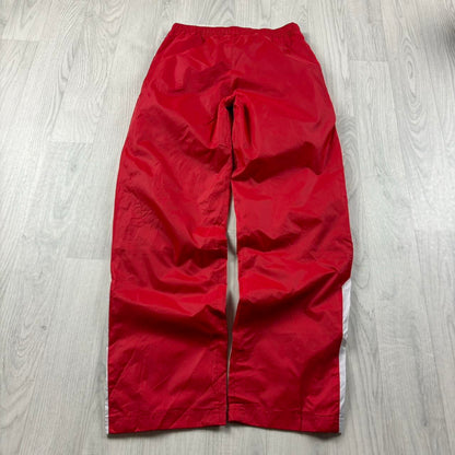 VINTAGE Y2K CHAMPION BAGGY TRACKSUIT BOTTOMS RED