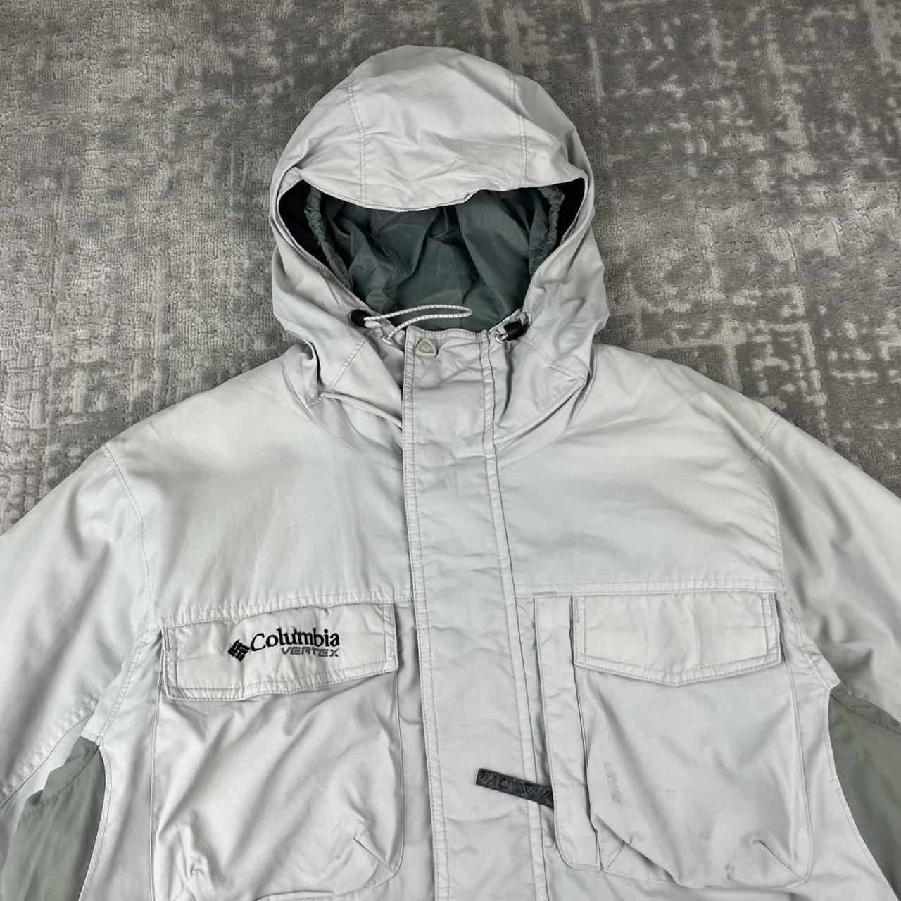 VINTAGE 00s COLUMBIA TECHNICAL UTILITY JACKET GREY