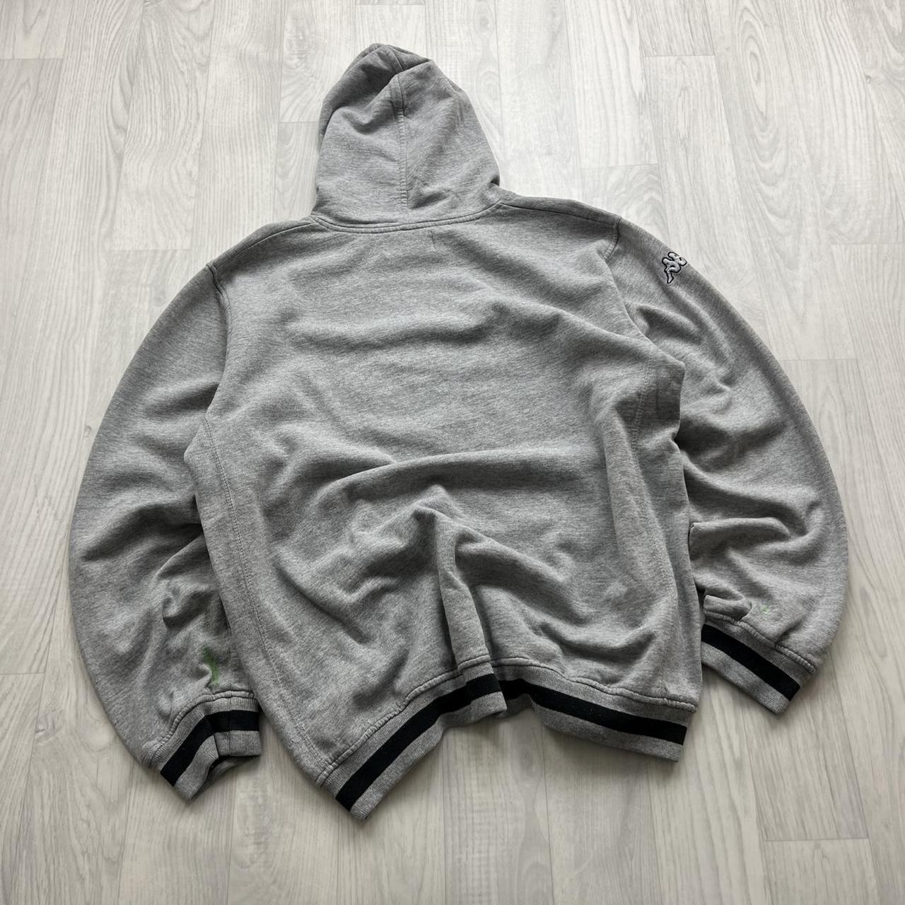VINTAGE Y2K KAPPA HOODIE GREY