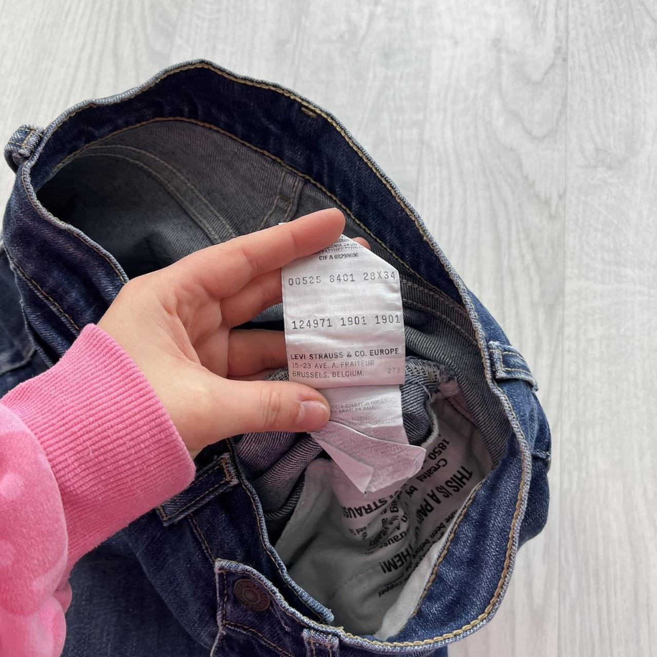 VINTAGE Y2K LEVIS MID RISE BOOTCUT JEANS NAVY BLUE