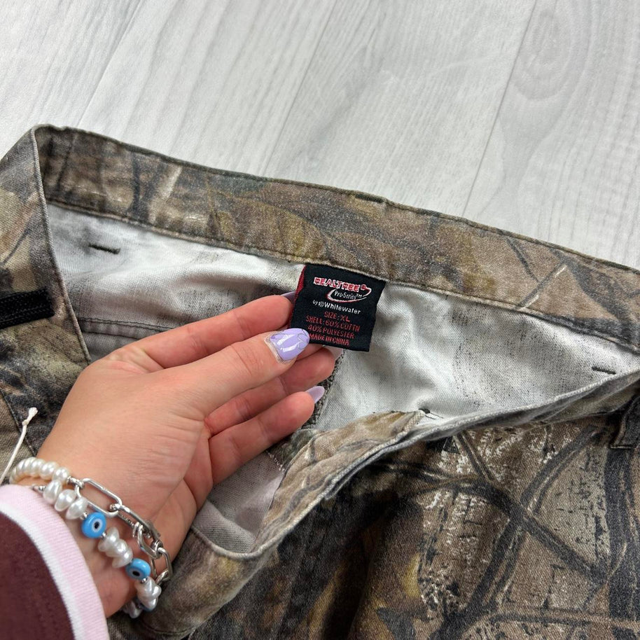 VINTAGE REALTREE BAGGY CAMO CARGO PANTS