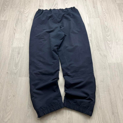 VINTAGE Y2K ADIDAS BAGGY TRACKSUIT BOTTOMS NAVY