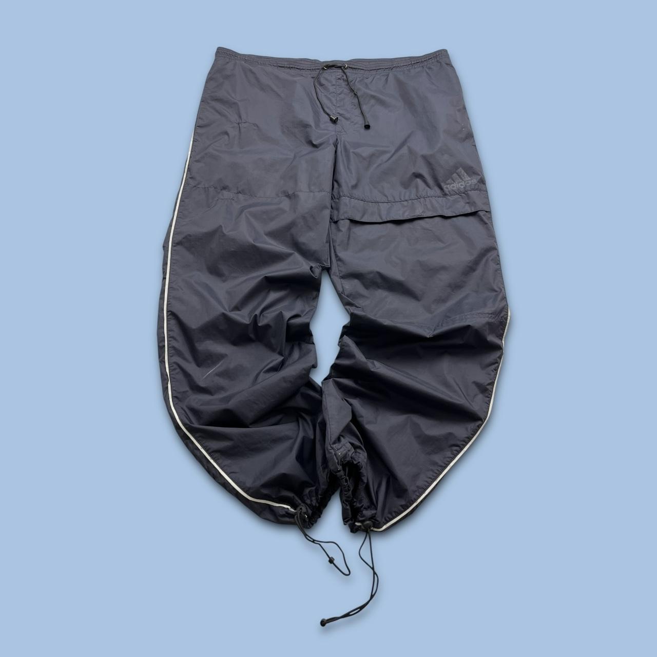 VINTAGE 90s ADIDAS BAGGY TECHNICAL TRACKSUIT BOTTOMS