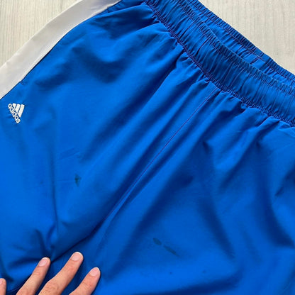 VINTAGE Y2K ADIDAS BAGGY TRACKSUIT BOTTOMS BLUE