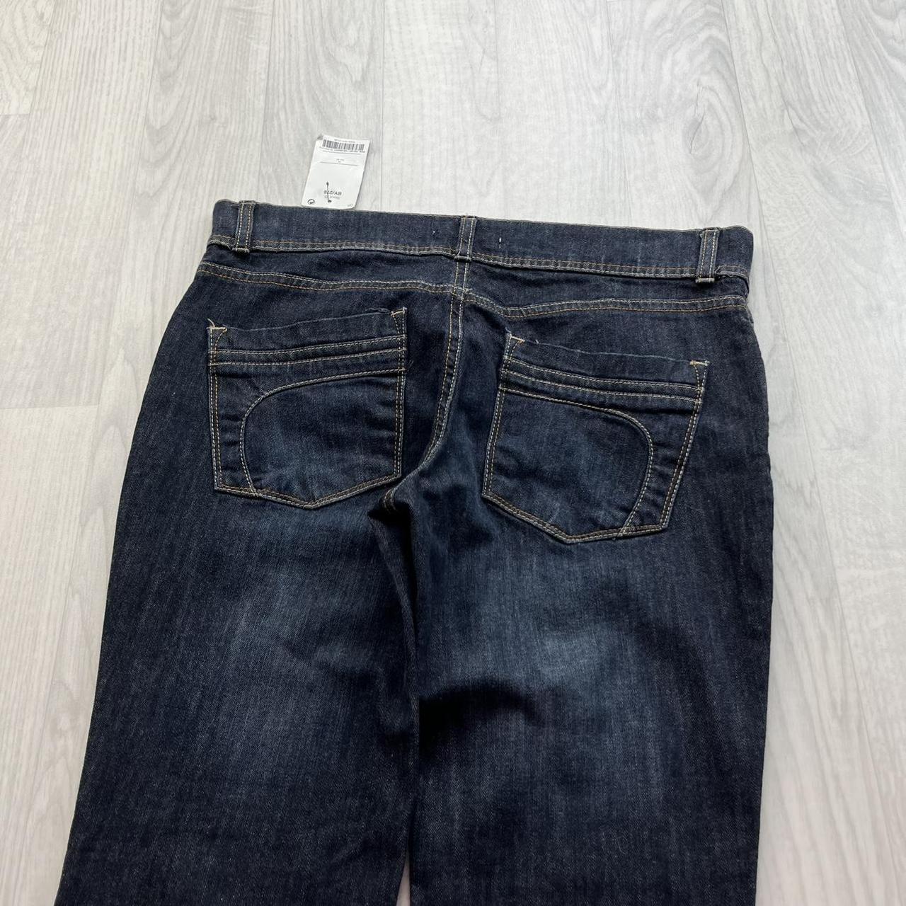 VINTAGE Y2K NEXT LOW RISE SLIM BOOTCUT JEANS NAVY
