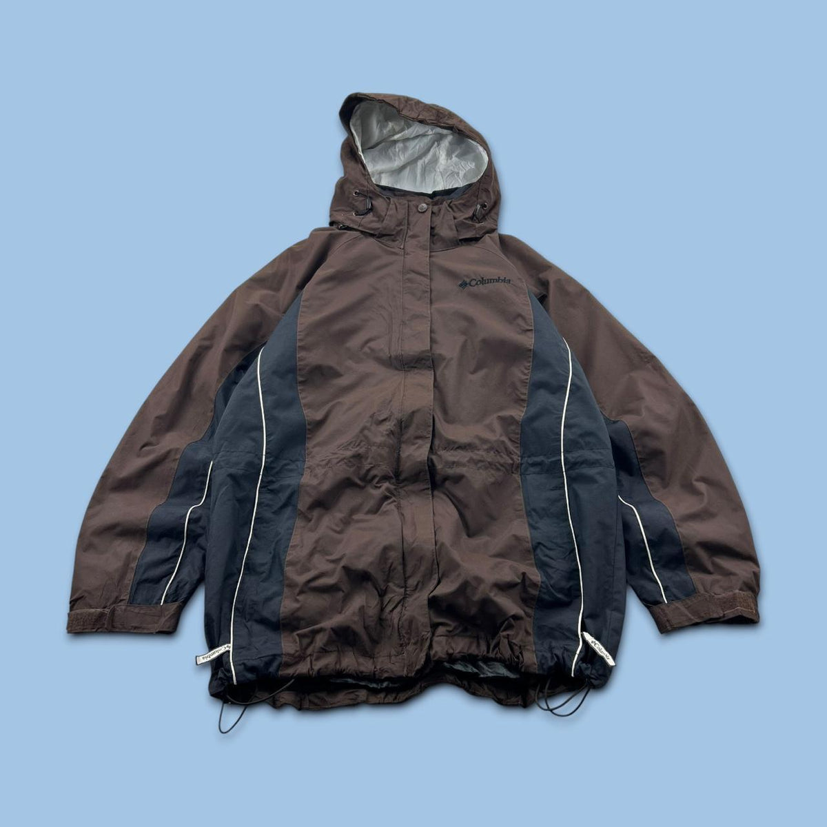 VINTAGE Y2K COLUMBIA TECHNICAL UTILITY SKI JACKET BROWN