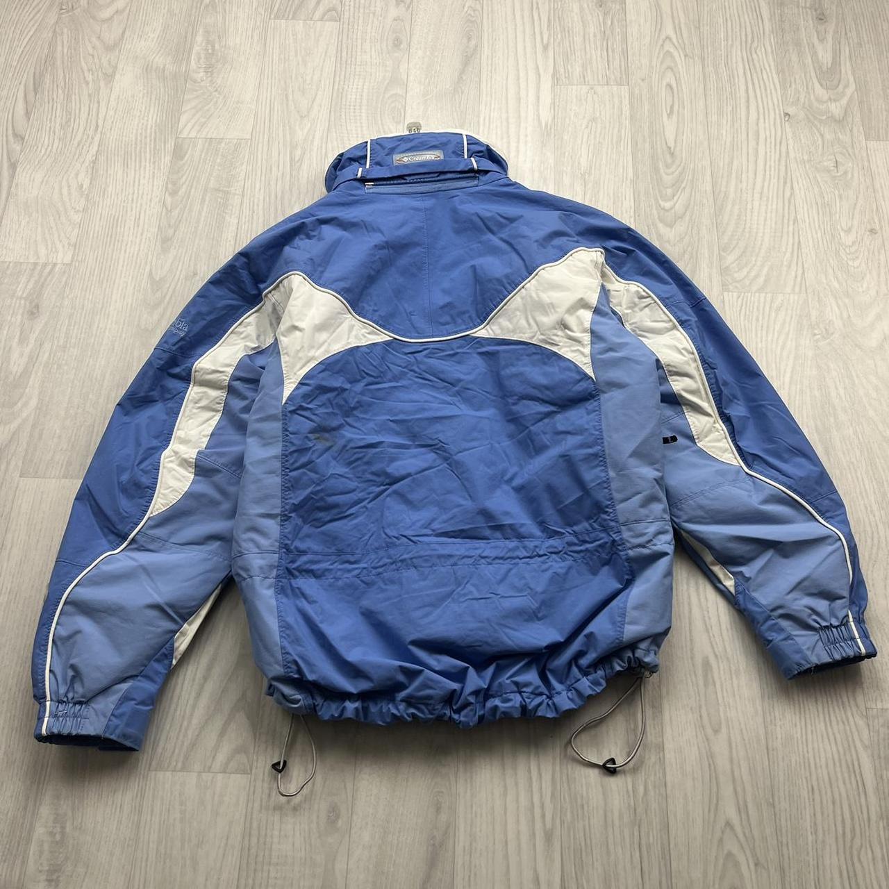 VINTAGE 00s COLUMBIA TECHNICAL UTILITY SKI JACKET BLUE