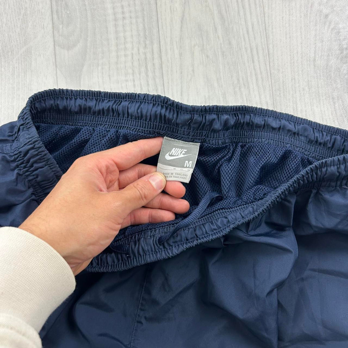 VINTAGE Y2K NIKE BAGGY TRACKSUIT BOTTOMS NAVY