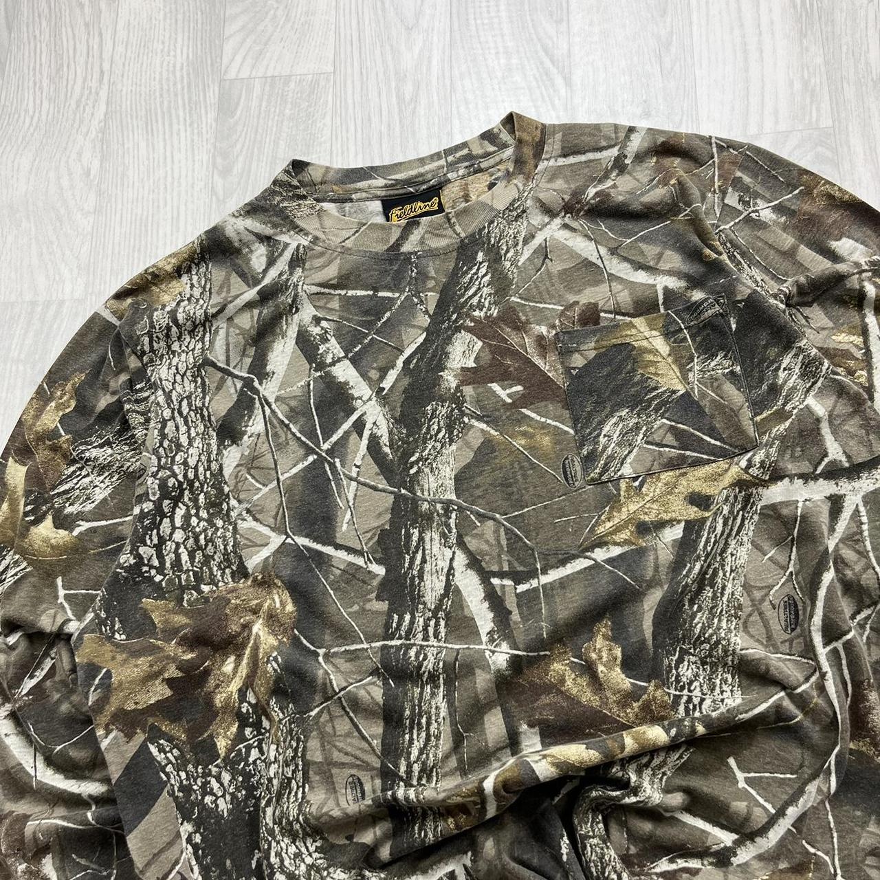 VINTAGE Y2K REALTREE LONG SLEEVE T SHIRT CAMO