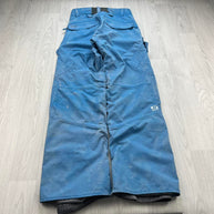 VINTAGE Y2K SURFANIC BAGGY SKI PANTS SALOPETTES BLUE
