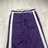 VINTAGE Y2K NIKE LOW RISE TRACKSUIT BOTTOMS PURPLE