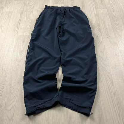 VINTAGE Y2K REEBOK BAGGY TRACKSUIT BOTTOMS NAVY
