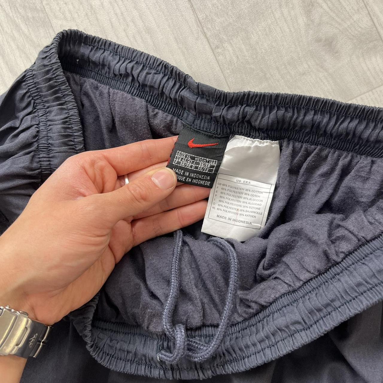 VINTAGE Y2K NIKE BAGGY TRACKSUIT BOTTOMS NAVY