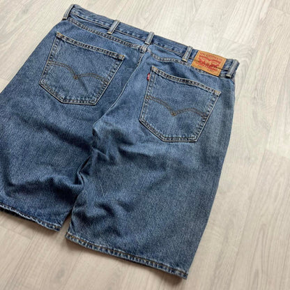 VINTAGE Y2K LEVIS 505 JORTS BLUE
