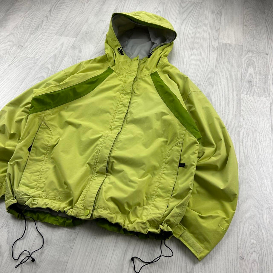 VINTAGE Y2K COLUMBIA TECHNICAL UTILITY JACKET GREEN
