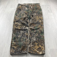 VINTAGE WRANGLER REALTREE BAGGY CAMO TROUSERS