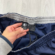 VINTAGE Y2K STARTER BAGGY TRACKSUIT BOTTOMS NAVY