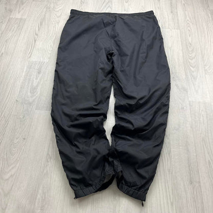 VINTAGE Y2K ADIDAS BAGGY TRACKSUIT BOTTOMS BLACK