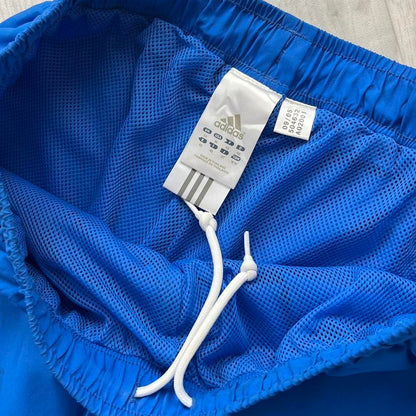 VINTAGE Y2K ADIDAS BAGGY TRACKSUIT BOTTOMS BLUE