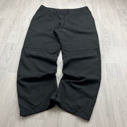 VINTAGE Y2K CHAMPION BAGGY TRACKSUIT BOTTOMS BLACK
