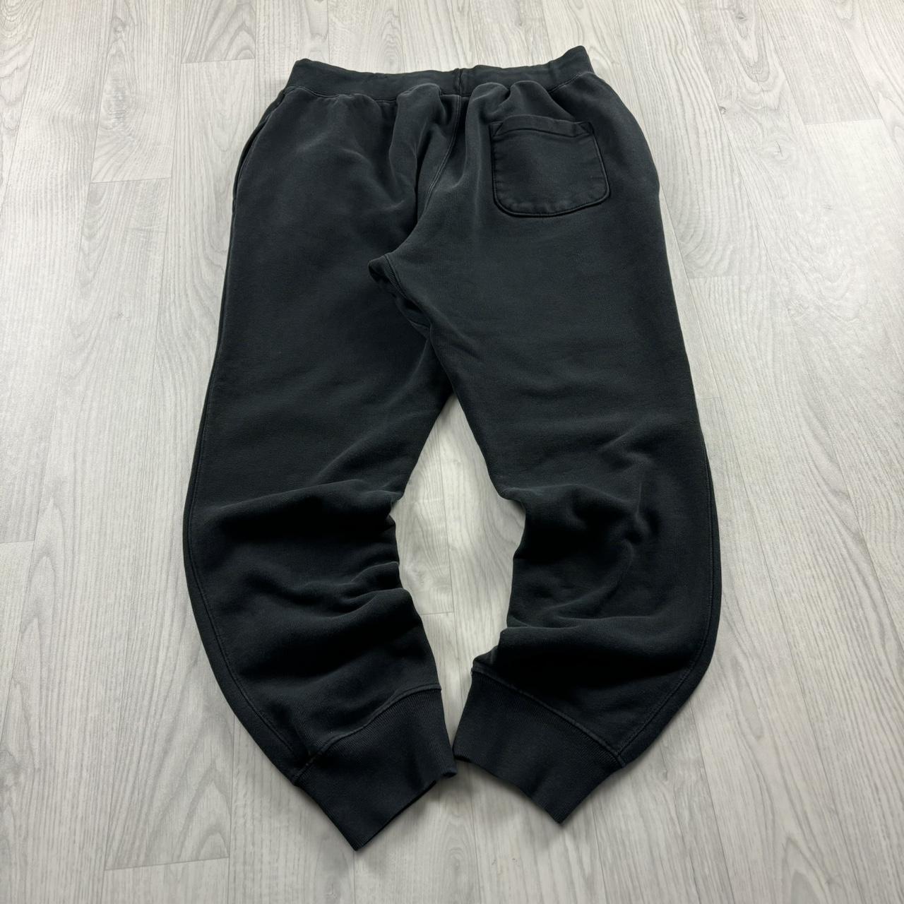 VINTAGE 00s CHAMPION CUFFED SWEATPANTS BLACK