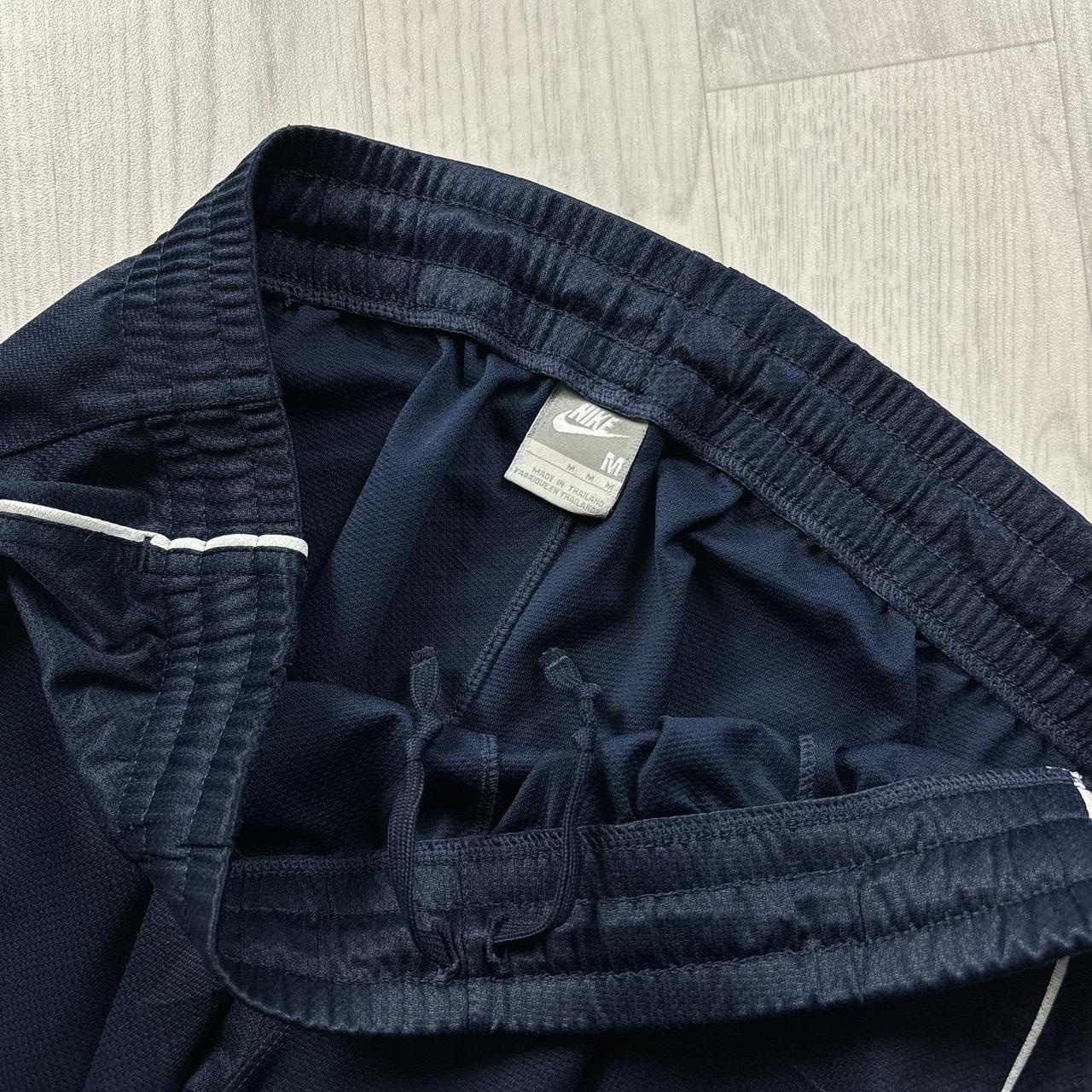 VINTAGE Y2K NIKE LOW RISE TRACKSUIT BOTTOMS NAVY