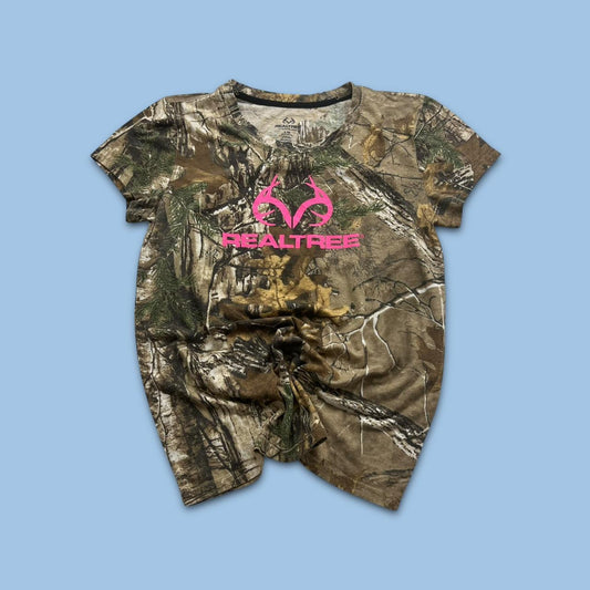 VINTAGE Y2K REALTREE T SHIRT CAMO