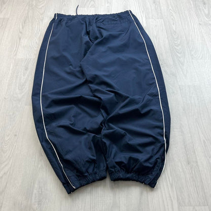 VINTAGE Y2K NIKE BAGGY TRACKSUIT BOTTOMS NAVY