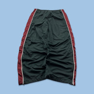 VINTAGE 90s NIKE BAGGY TRACKSUIT BOTTOMS DARK GREEN