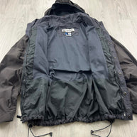 VINTAGE Y2K COLUMBIA TECHNICAL UTILITY JACKET BROWN