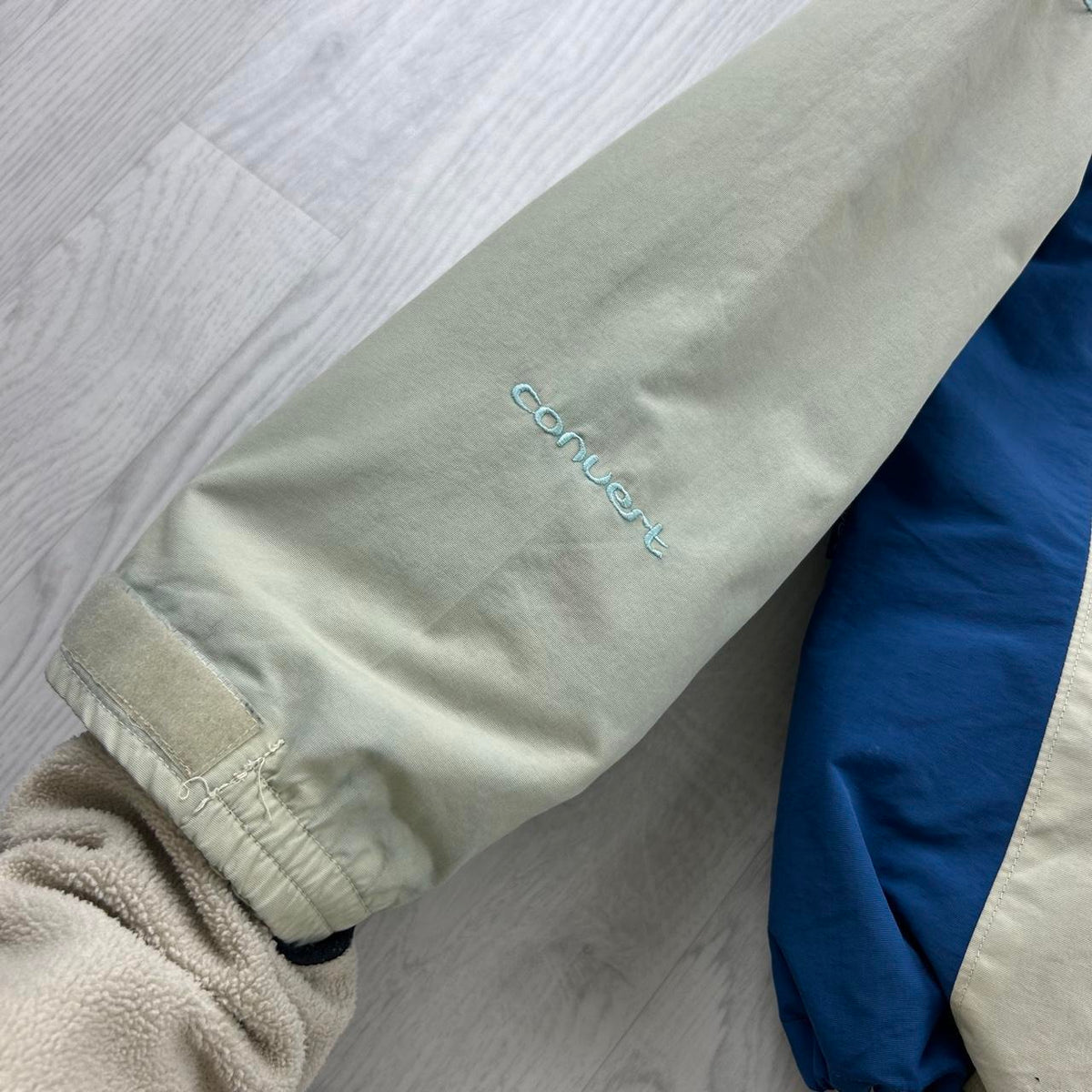 VINTAGE Y2K COLUMBIA TECHNICAL SKI JACKET CREAM