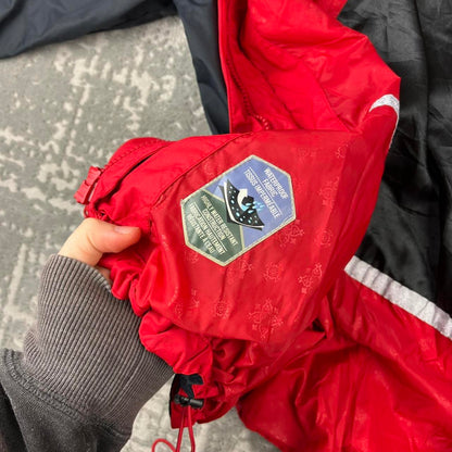 VINTAGE 00s COLUMBIA TECHNICAL WATERPROOF JACKET RED