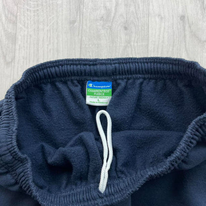 VINTAGE Y2K CHAMPION SNHU BAGGY COTTON SWEATPANTS NAVY