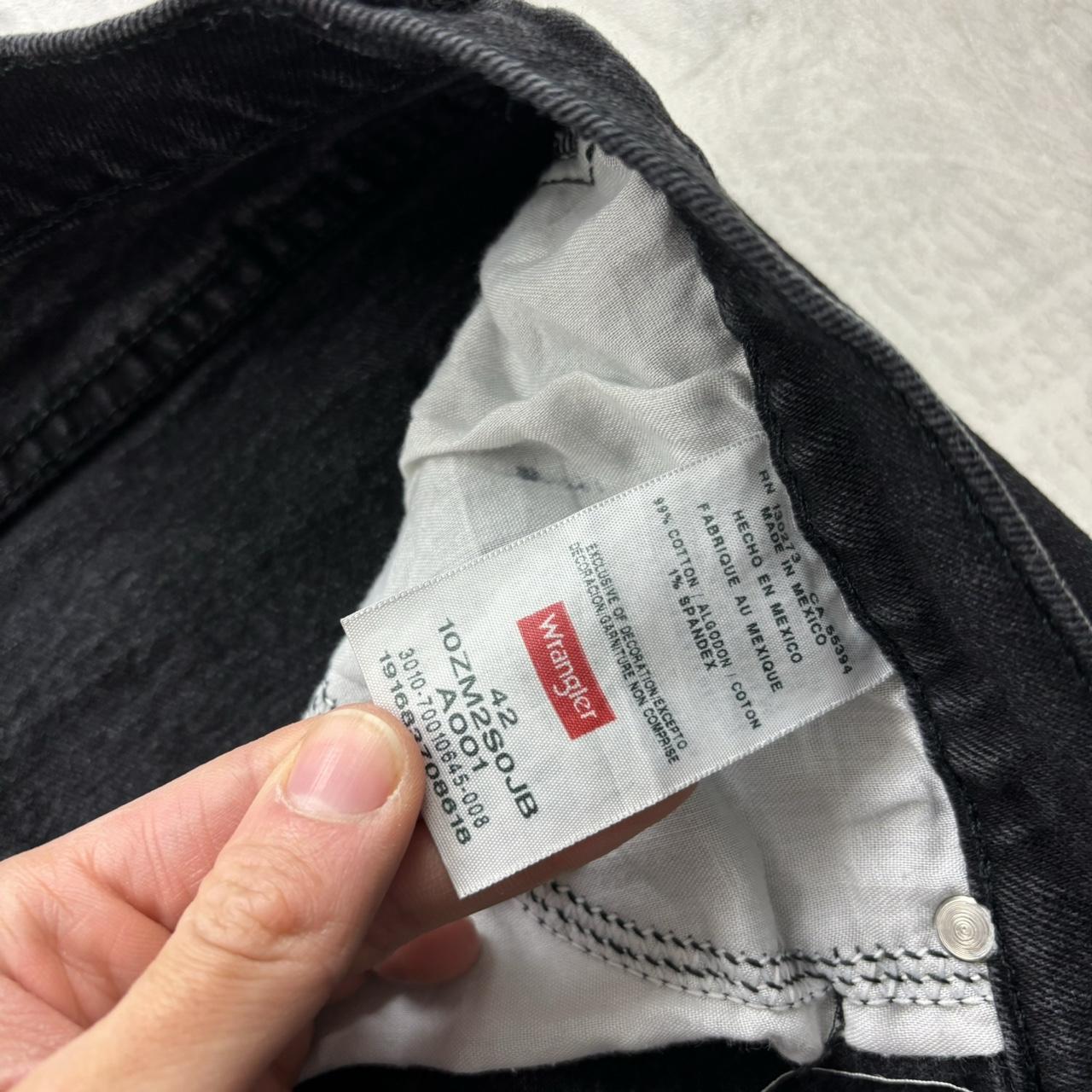 VINTAGE 00s WRANGLER BAGGY LOOSE JORTS BLACK